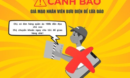 Cảnh giác với hành vi giả danh nhân viên giao hàng để lừa đảo.