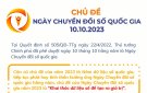 Chủ đề chuyển đổi số quốc gia 2023