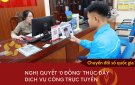 thúc đẩy dịch vụ công trực tuyến