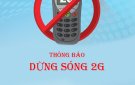 Thông báo dừng sóng 2G