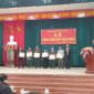 XÃ CẨM THẠCH TỔ CHỨC LỄ TRAO HUY HIỆU ĐẢNG